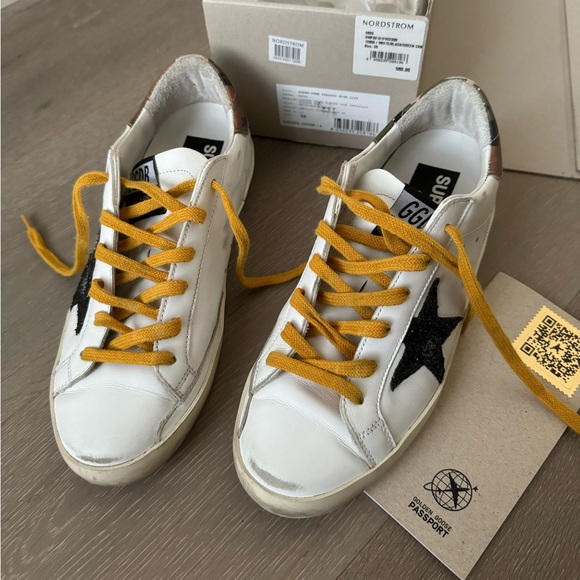 Golden Goose superstars- size 38, Nordstrom exclusive/ camo - Picture 3 of 16